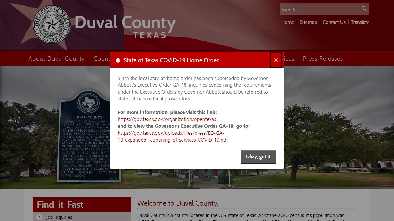 Duval County Texas