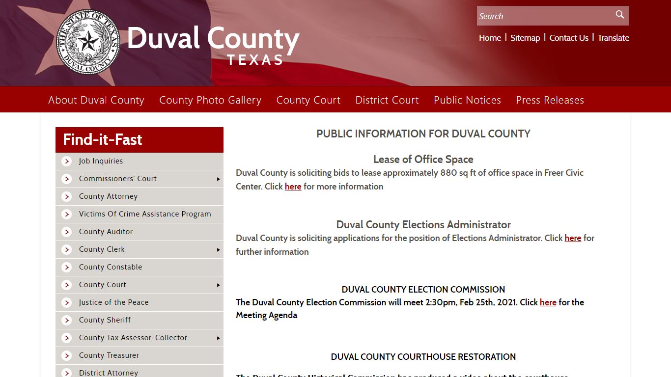 Duval County Texas